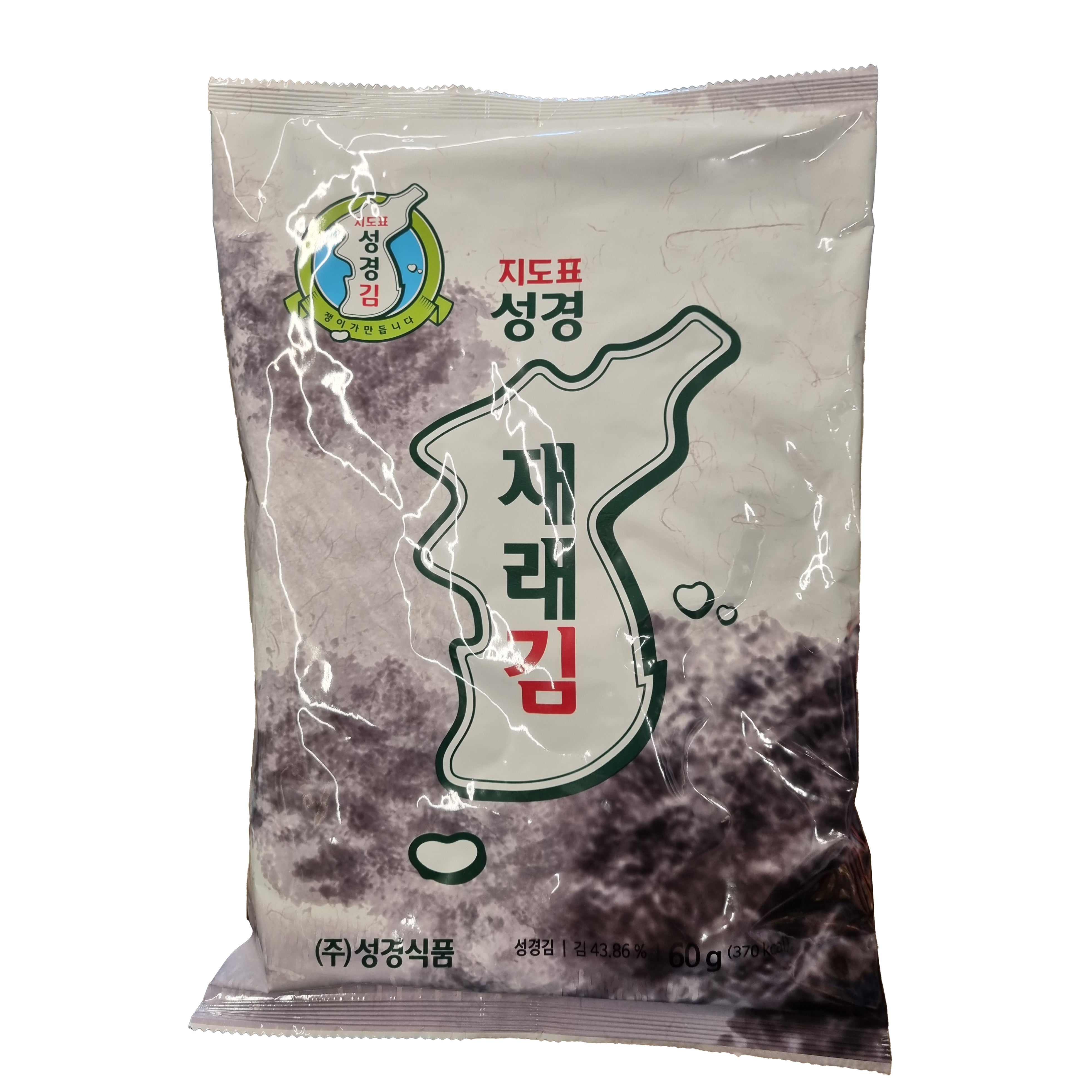 SUNGGYUNG Sunggyung seasond laver gold 지도표 성경김 재래김 전장 골드 60g